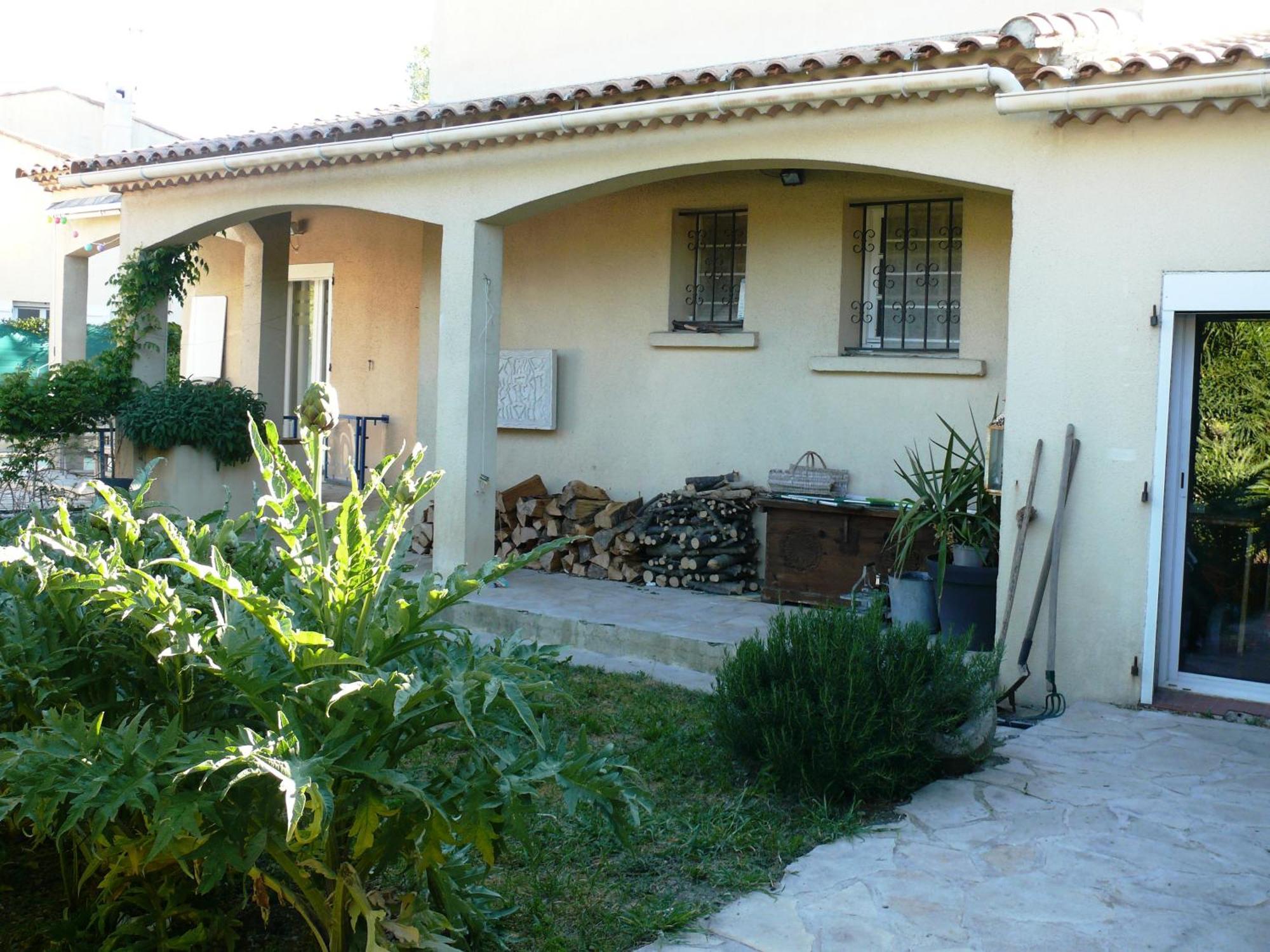Chambre Privee Dans Villa Avec Piscine En Petite Camargue Lattes Exterior foto